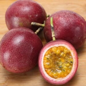 Fresh purple passion fruit (organic fruits)-US
